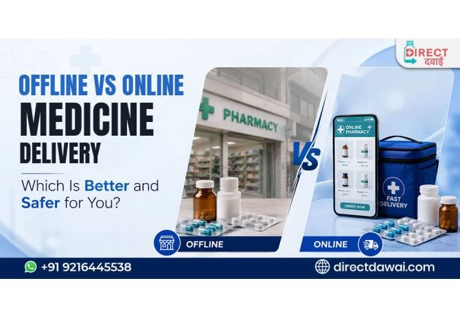 Offline vs Online Medicine Delivery: Which Is Better and Safer for You?